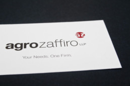 agro zafiro business card